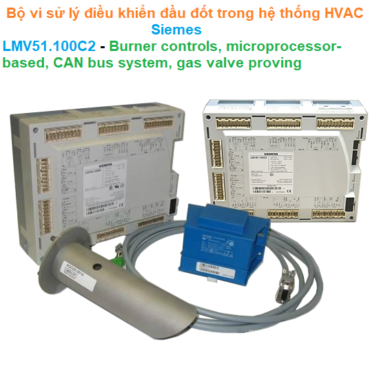 Bộ vi sử lý điều khiển đầu đốt trong hệ thống HVAC - Siemes - LMV51.100C2